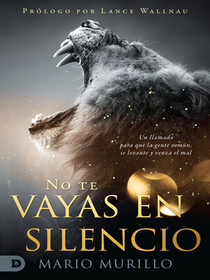 cover image of No te vayas en silencio